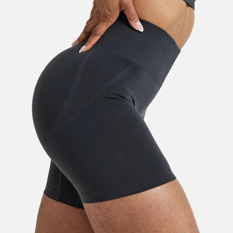 Effortless Seamless High Waist Gym Shorts - RTR Athletics